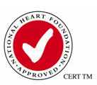 NHF symbol, check mark symbol